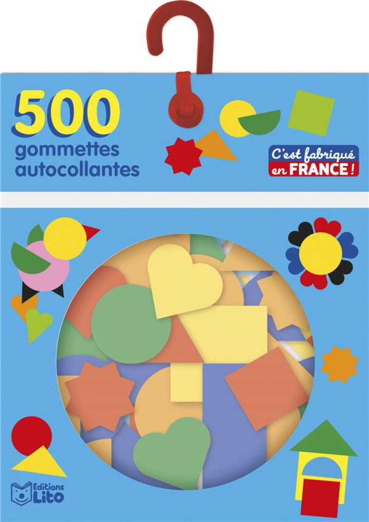 SACHET 500 GOMMETTES AUTOCOLLANTES MATERNELLE - XXX - NC