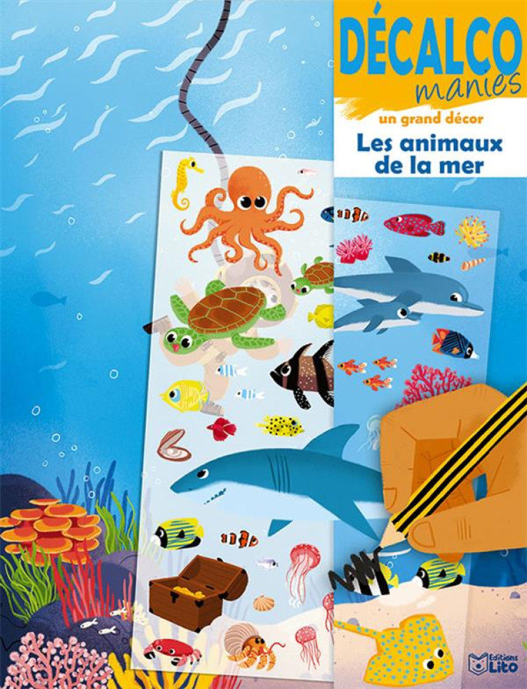 DECALCO LES ANIMAUX DE LA MER - XXX - NC