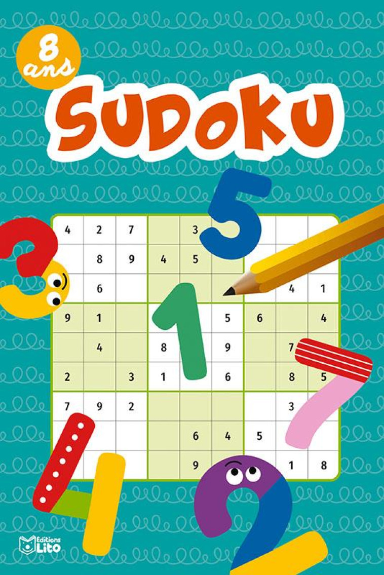 SUPER BLOC JEUX SUDOKU 8 ANS - LOESS JACQUES - LITO