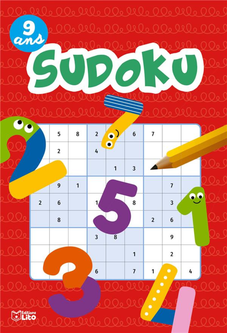 SUPER BLOC JEUX SUDOKU 9 ANS - LOESS JACQUES - LITO