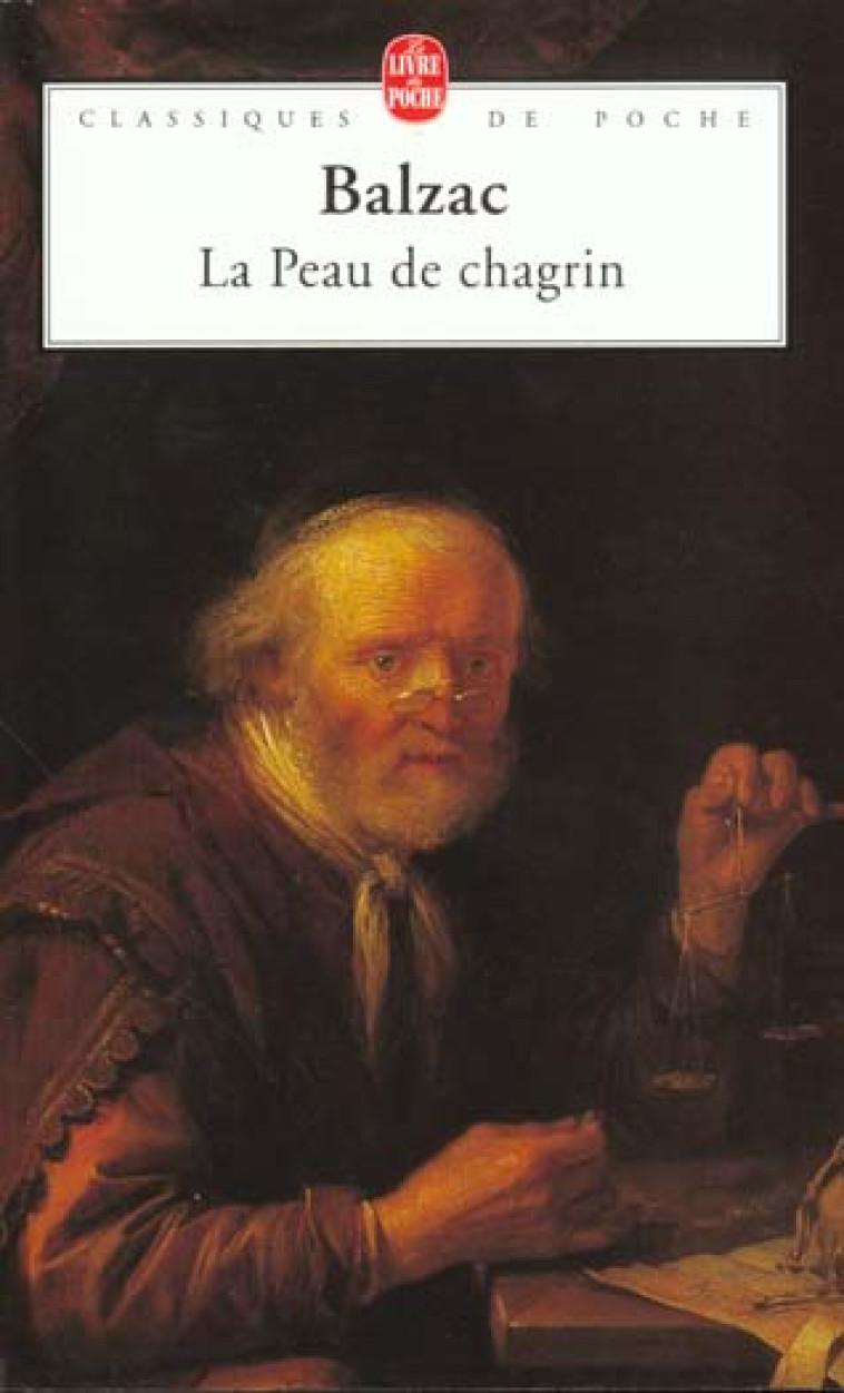 LA PEAU DE CHAGRIN NED - BALZAC HONORE - LGF/Livre de Poche