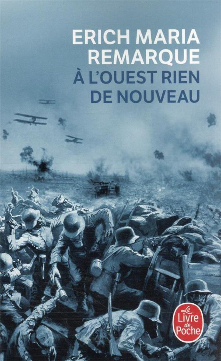 A L'OUEST RIEN DE NOUVEAU - REMARQUE ERICH MARIA - LGF/Livre de Poche