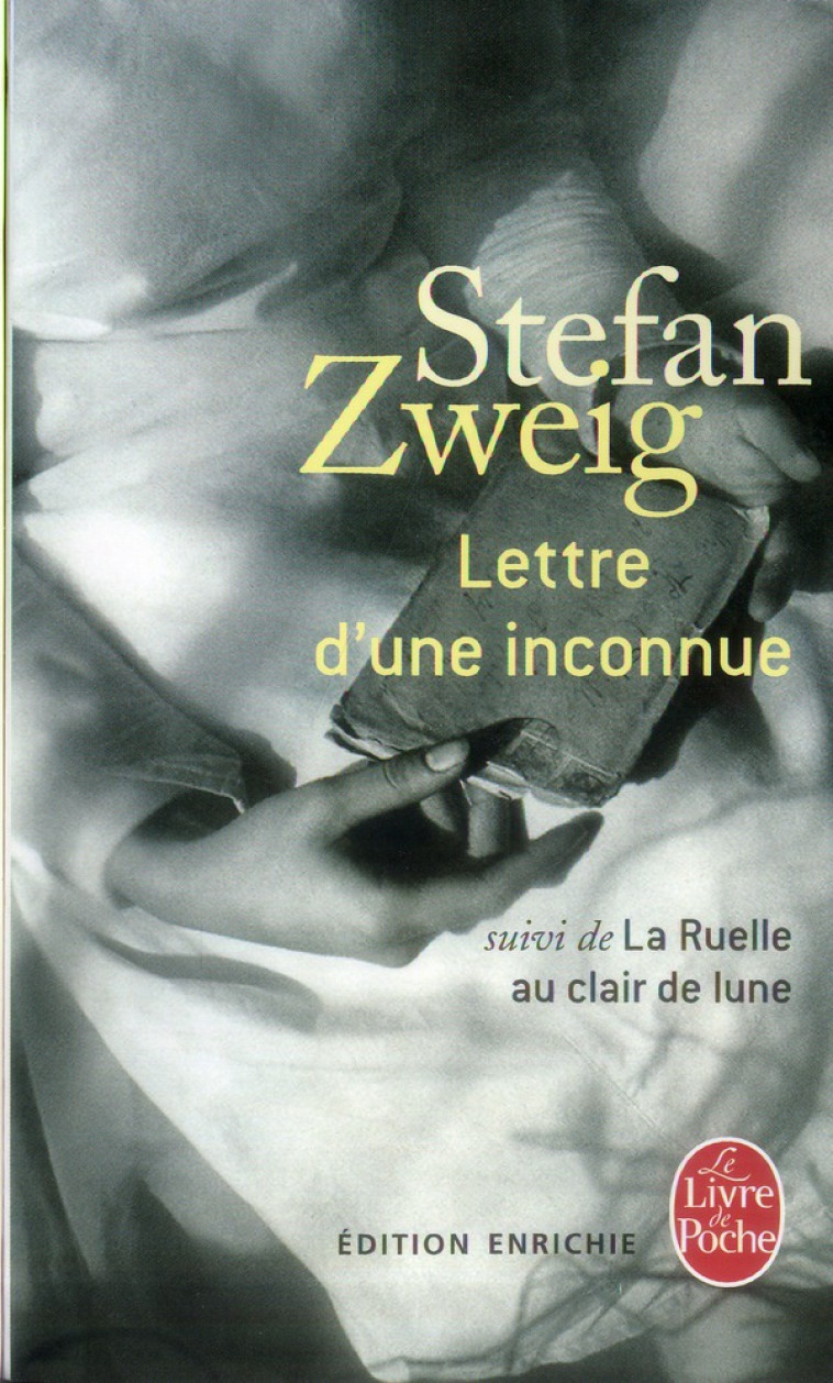 LETTRE D'UNE INCONNUE - ZWEIG STEFAN - Le Livre de poche