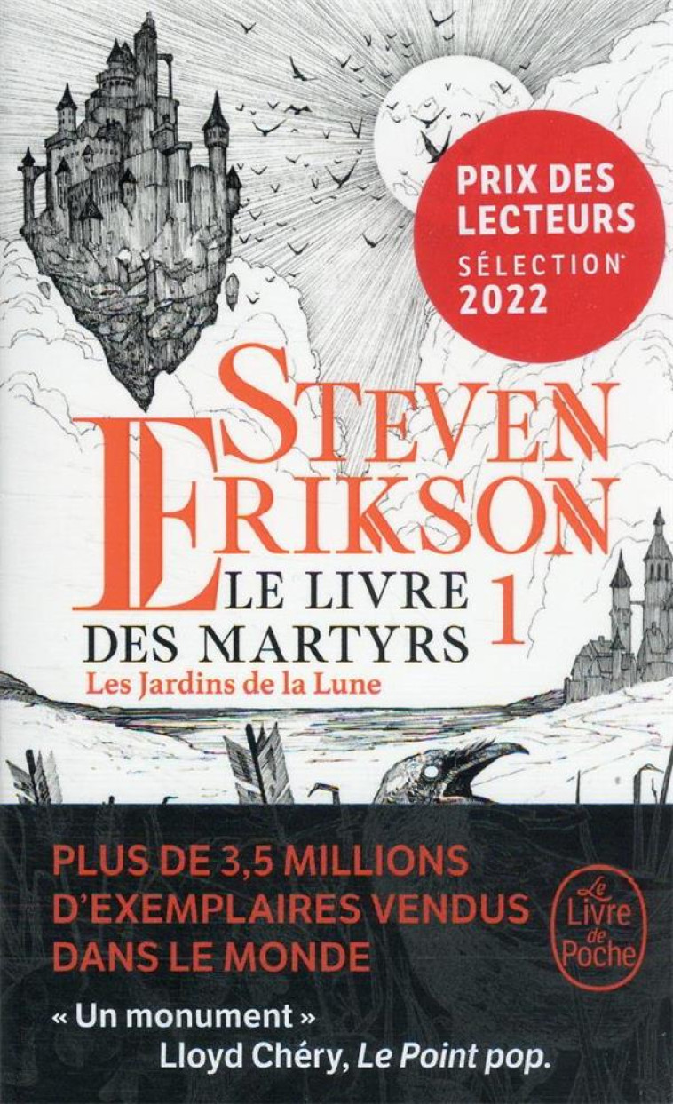 LE LIVRE DES MARTYRS T01 LES JARDINS DE LA LUNE - ERIKSON STEVEN - LGF/Livre de Poche