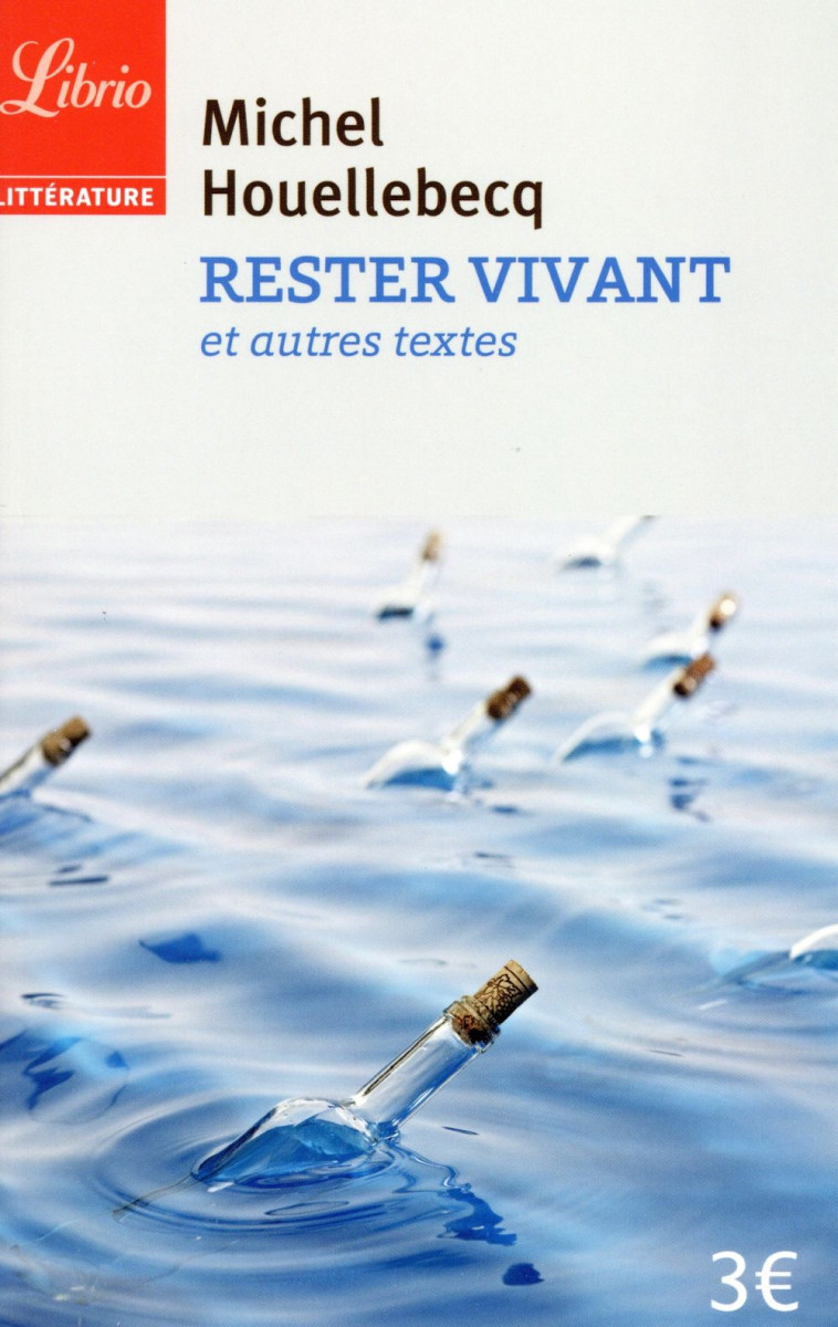 RESTER VIVANT (NE) - HOUELLEBECQ MICHEL - Librio