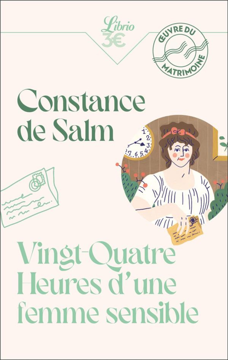 VINGT-QUATRE HEURES D'UNE FEMME SENSIBLE - SALM (DE) CONSTANCE - J'AI LU