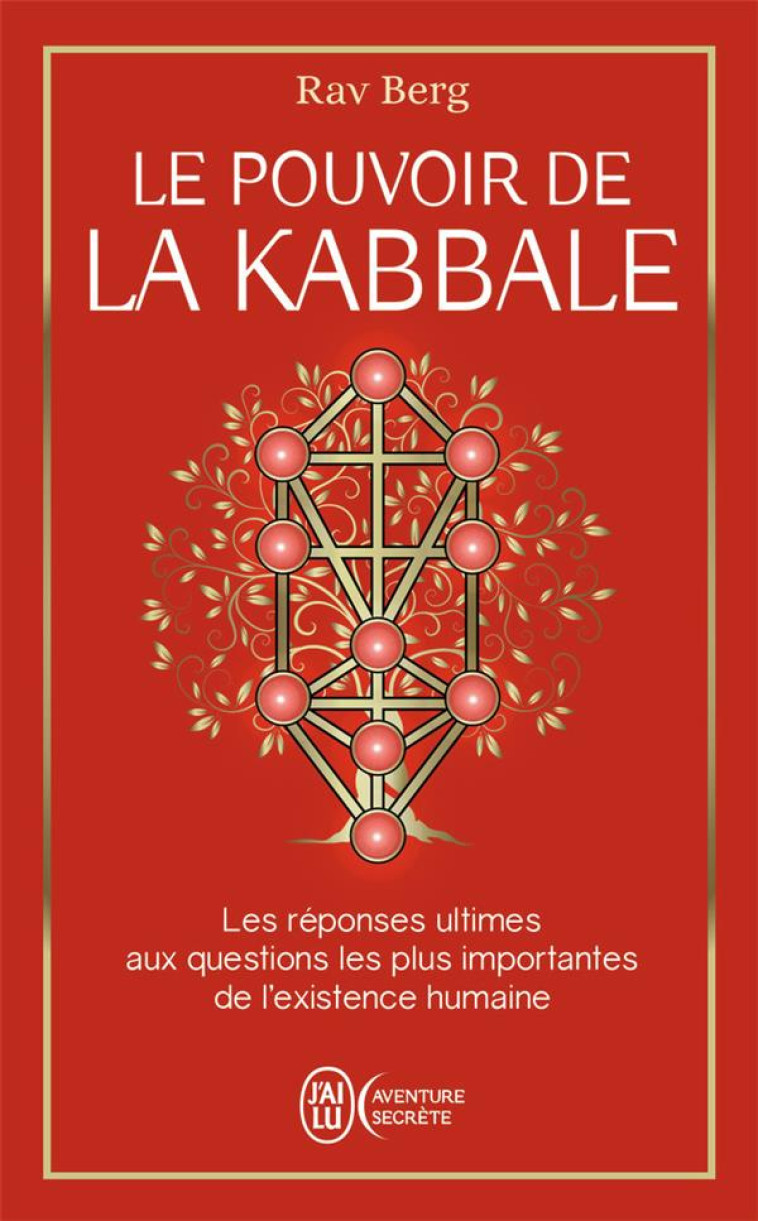 LE POUVOIR DE LA KABBALE - BERG - J'AI LU