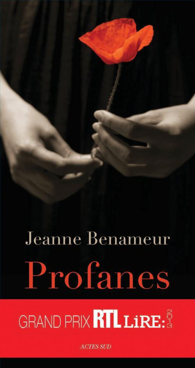 PROFANES - BENAMEUR JEANNE - Actes Sud