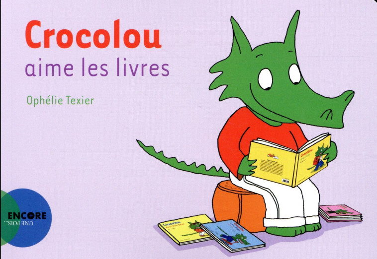 CROCOLOU AIME LES LIVRES - TEXIER OPHELIE - ACTES SUD