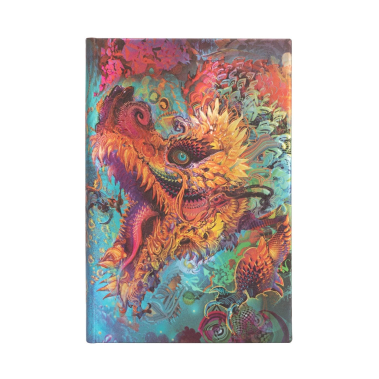 CARNET HUMMING DRAGON MINI PAGES LIGNEES -  - PAPERBLANKS