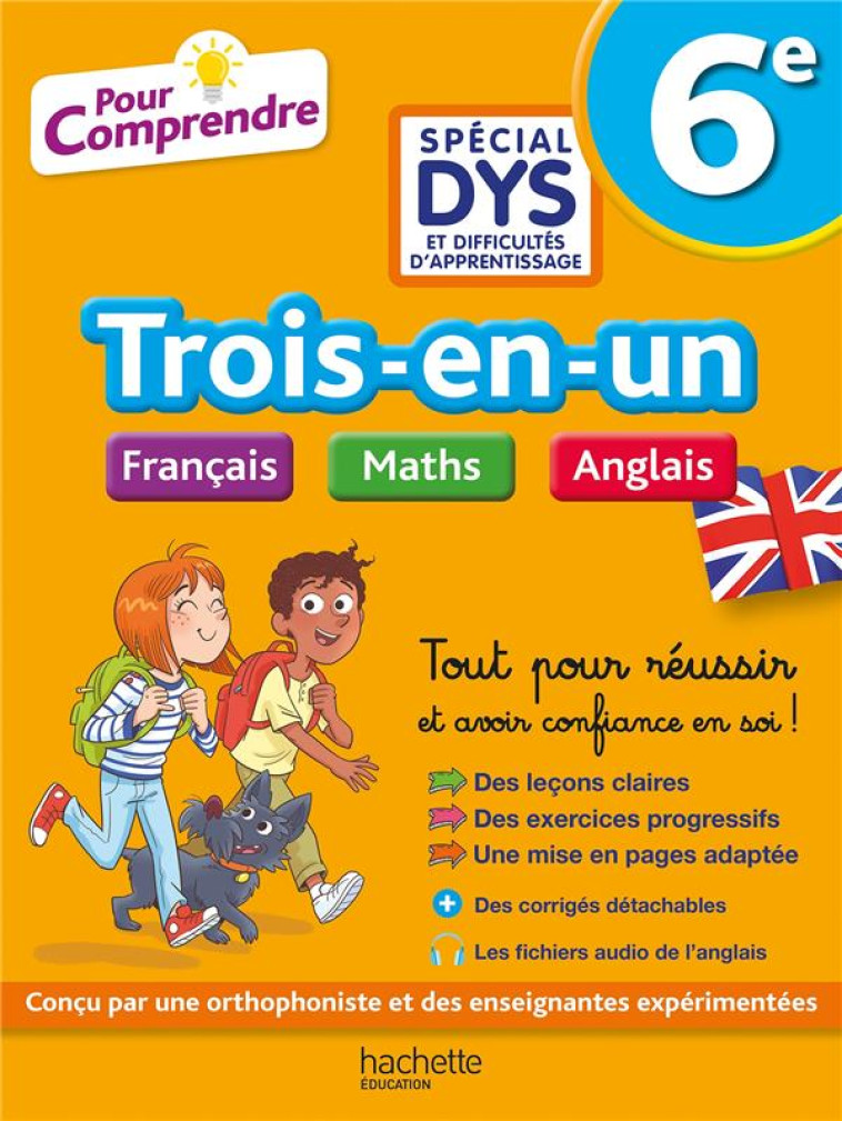 POUR COMPRENDRE - 6E SPECIAL DYS (DYSLEXIE) ET DIFFICULTES D'APPRENTISSAGE - FRANCAIS MATHS ANGLAIS - LE MAY/VIRON/LISLE - HACHETTE