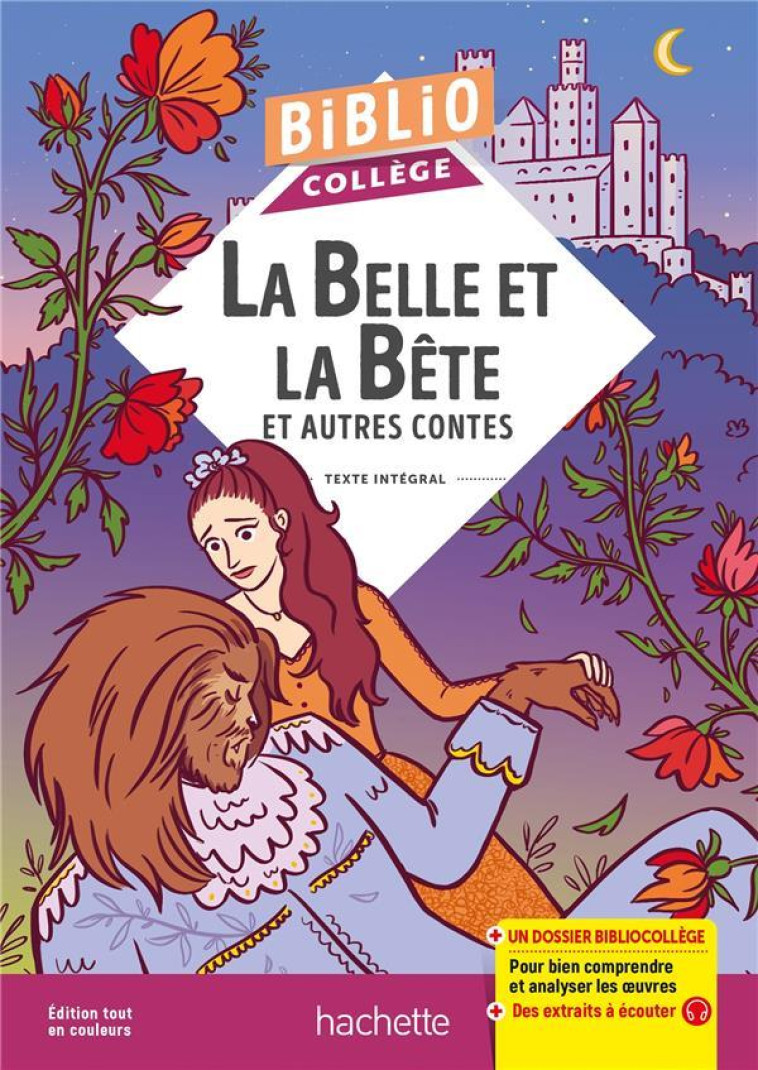 LA BELLE ET LA BETE ET AUTRES CONTES ED 2023 - LEPRINCE DE BEAUMONT - HACHETTE