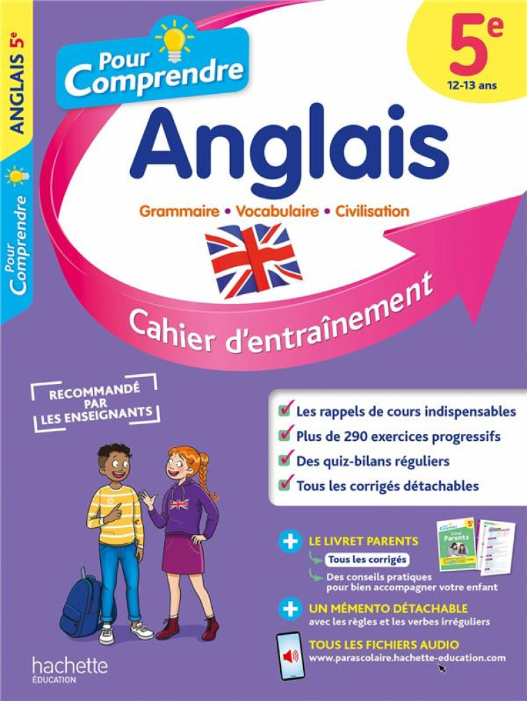 POUR COMPRENDRE ANGLAIS 5E - GERBER/FAGES - HACHETTE