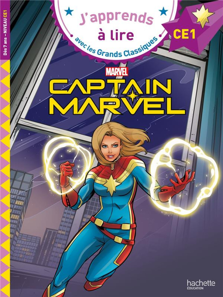 CAPTAIN MARVEL  CE1 - ALBERTIN ISABELLE - HACHETTE