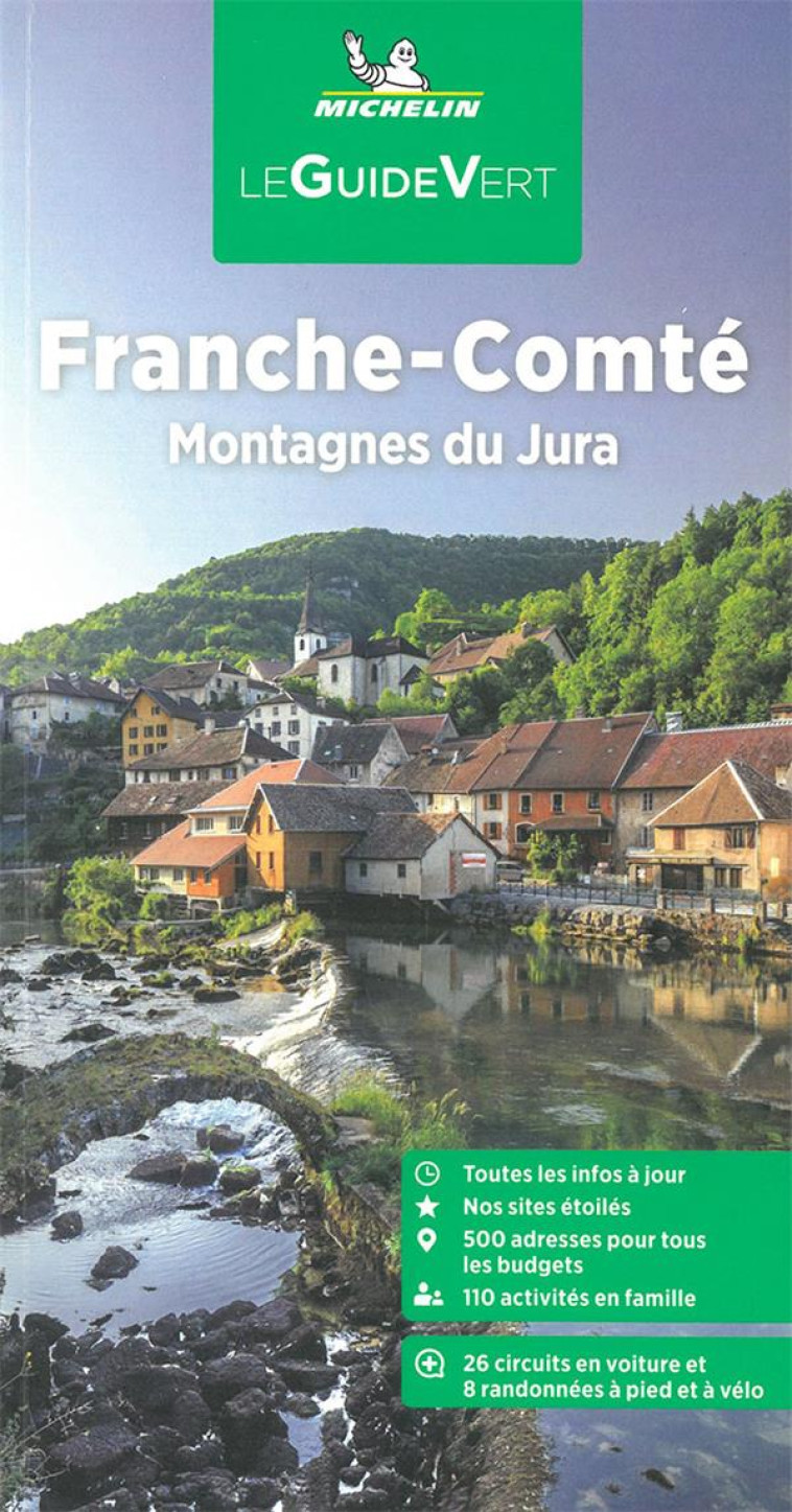 GUIDE VERT FRANCHE-COMTE, JURA - XXX - MICHELIN