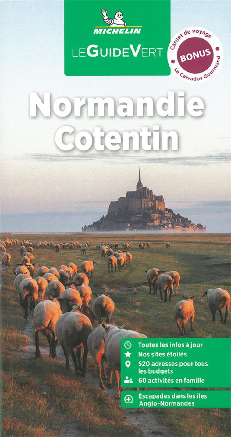 GUIDE VERT NORMANDIE COTENTIN - XXX - MICHELIN