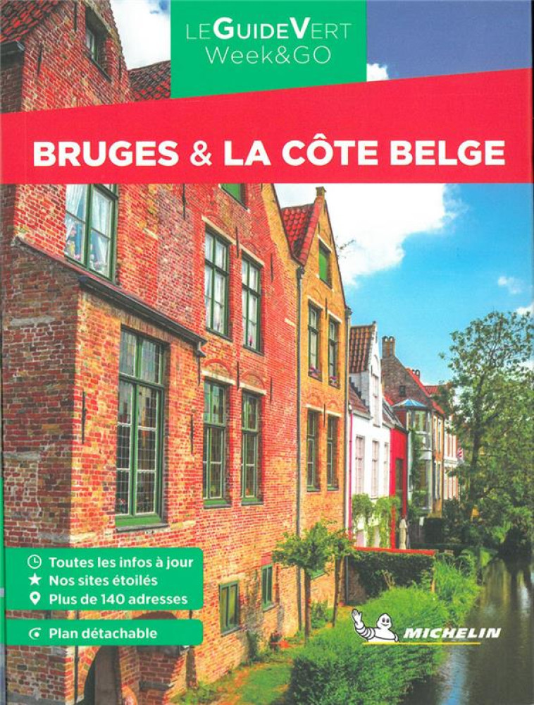 GUIDE VERT WEEK&GO BRUGES ET LA COTE BELGE - XXX - MICHELIN