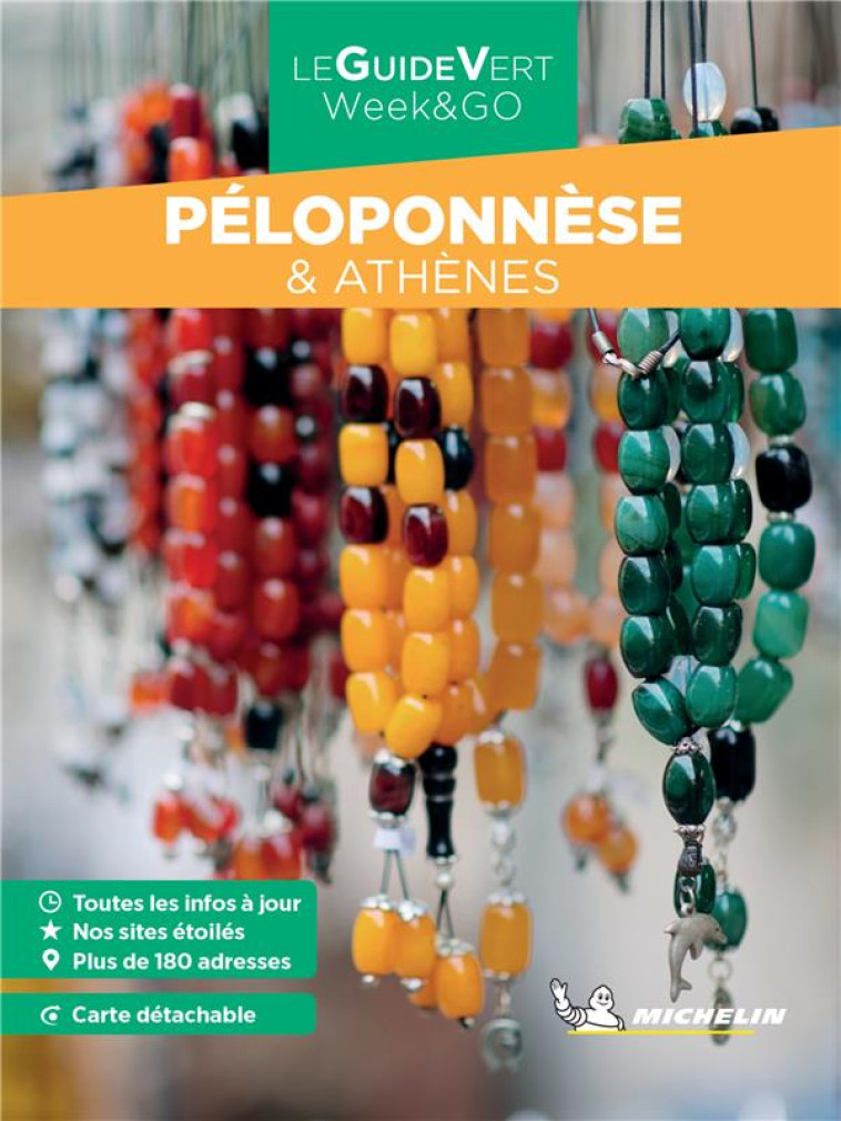 GUIDE VERT WEEK&GO PELOPONNESE ET ATHENES - XXX - MICHELIN