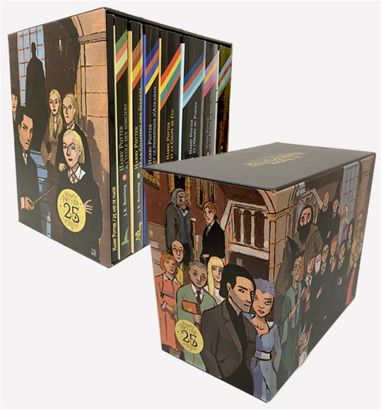 COFFRET HARRY POTTER 25 ANS - ROWLING J.K. - GALLIMARD