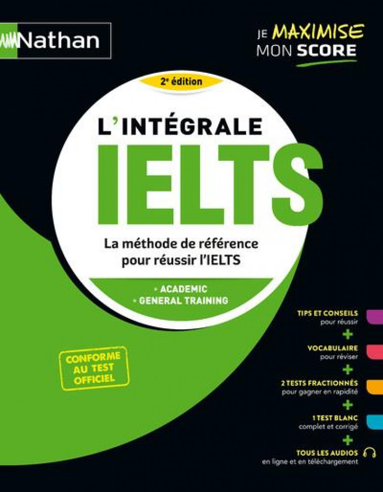 L'INTEGRALE IELTS - 2E EDITION 2023 - MURDOCH STERN/PARKER - CLE INTERNAT
