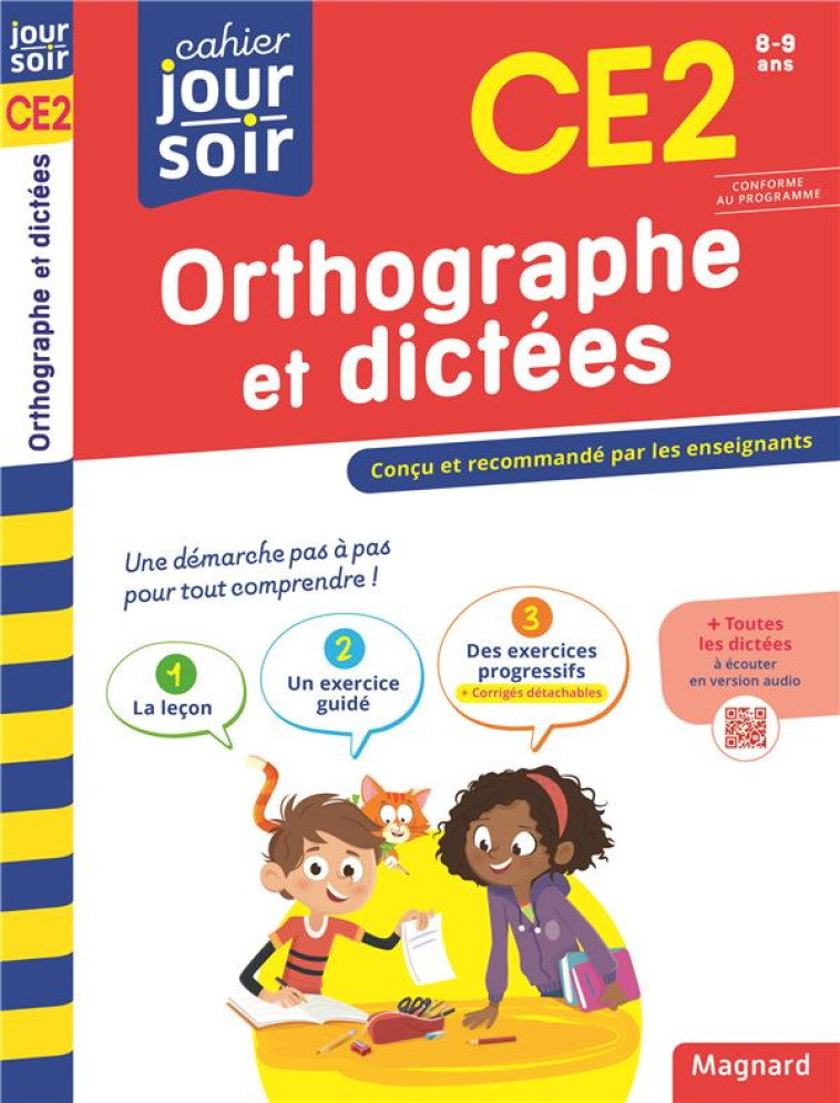 ORTHOGRAPHE ET DICTEES CE2 ED 2023 - SEMENADISSE BERNARD - MAGNARD