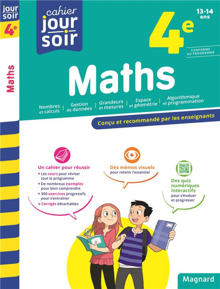 MATHS 4E ED 2023 - LE GOFF/PEYNAUD - MAGNARD