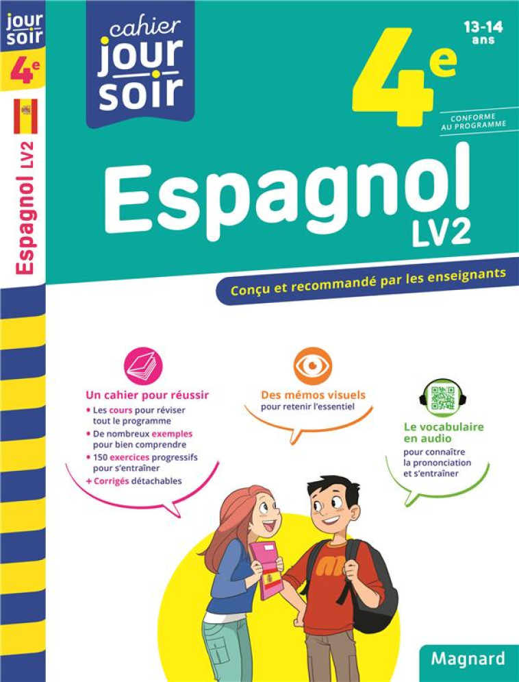 ESPAGNOL 4E LV2 ED 2023 - CIRIA-MENARD NIEVES - MAGNARD