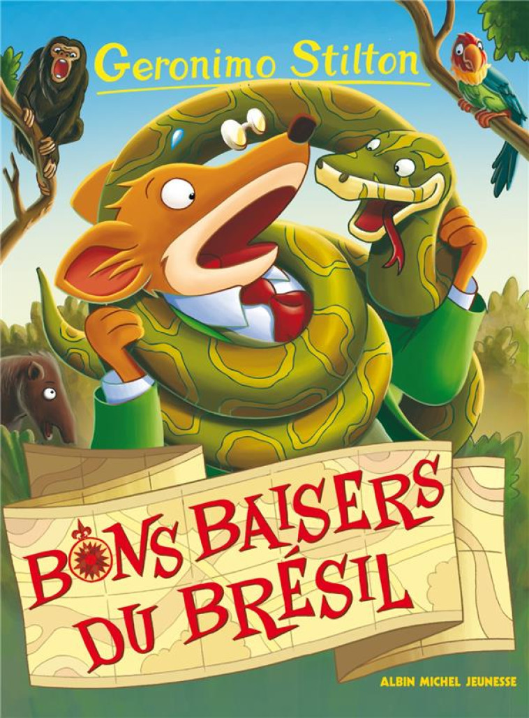 BONS BAISERS DU BRESIL N 70 - STILTON GERONIMO - Albin Michel-Jeunesse