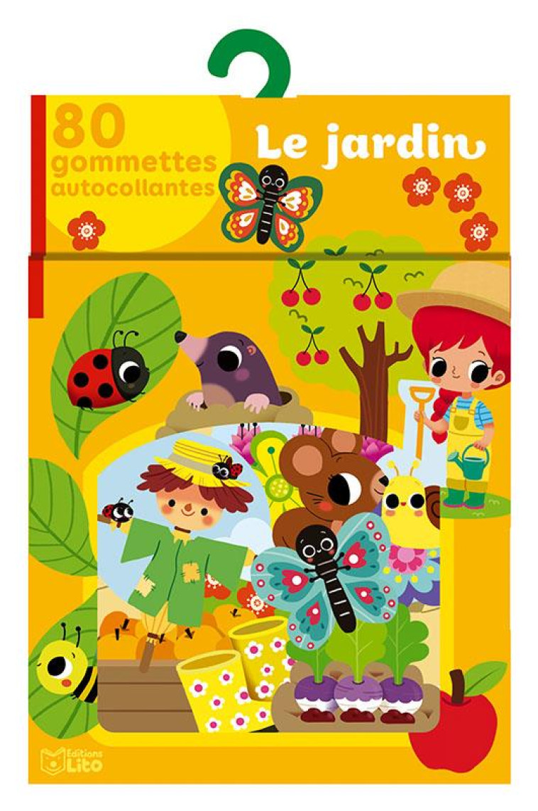 LE JARDIN 80 GOMMETTES AUTOCOLLANTES - XXX - NC