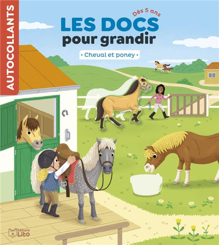 LES DOCS POUR GRANDIR - CHEVAL ET PONEY (DES 5 ANS) - XXX - LITO