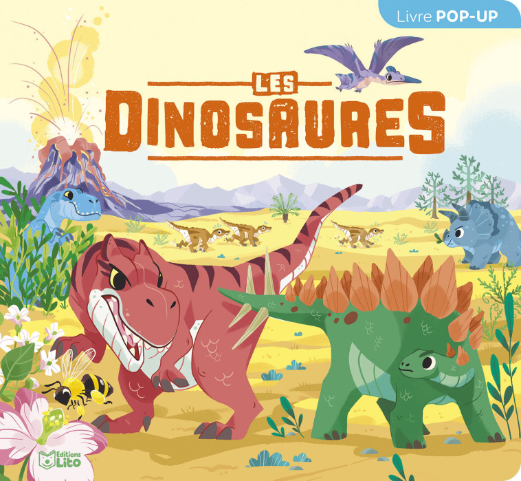 LES DINOSAURES LIVRE POP-UP - JUGLA CECILE / DELLA MALVA ELE - LITO