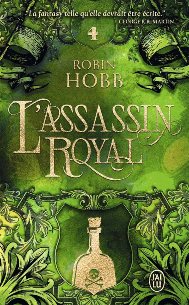 L'ASSASSIN ROYAL T04 LE POISON DE LA VENGEANCE ED 2023 - ROBIN HOBB - J'AI LU