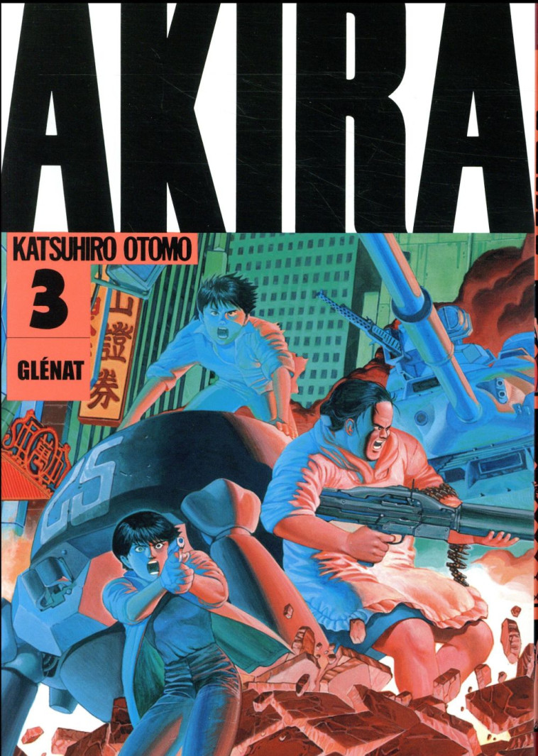 AKIRA (NOIR ET BLANC) - EDITION ORIGINALE - TOME 03 - OTOMO KATSUHIRO - Glénat