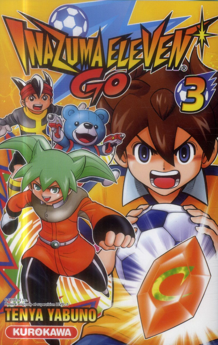 INAZUMA ELEVEN GO T03 - YABUNO TEN'YA - Kurokawa