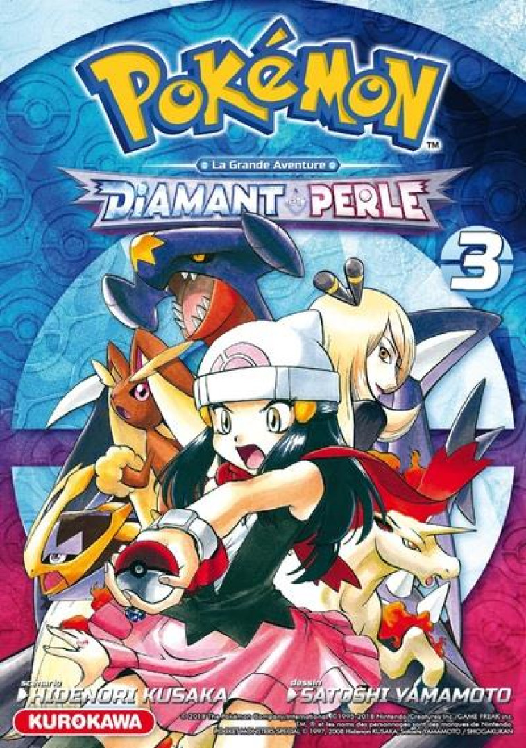 POKEMON DIAMANT PERLE / PLATINE - TOME 3 - KUSAKA/YAMAMOTO - KUROKAWA