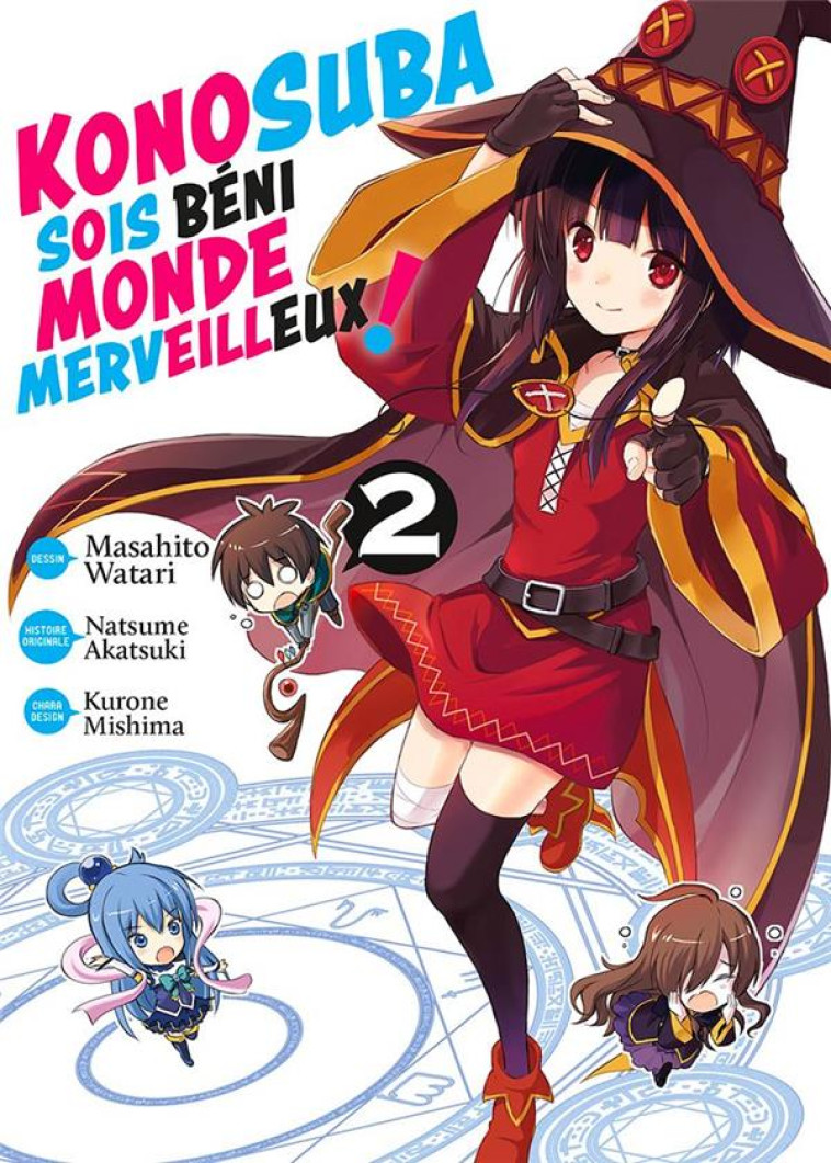 KONOSUBA : SOIS BENI MONDE MERVEILLEUX ! - T02 - MASAHITO/NATSUME - DG-EXODIF