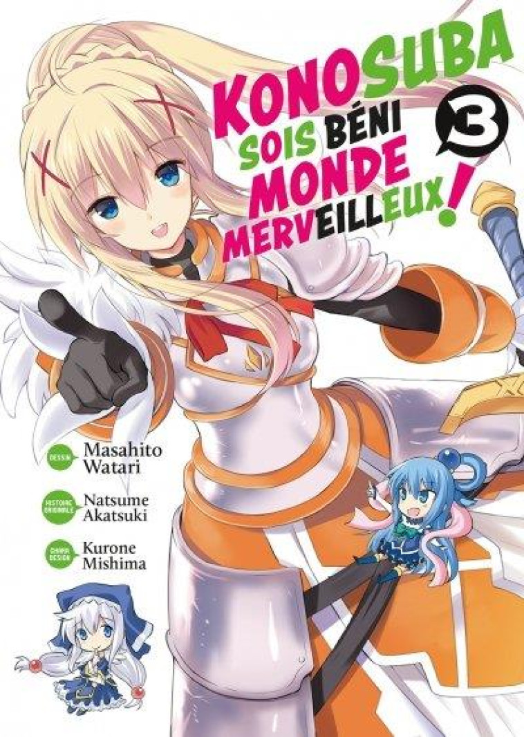 KONOSUBA : SOIS BENI MONDE MERVEILLEUX ! - T03 - MASAHITO/NATSUME - DG-EXODIF