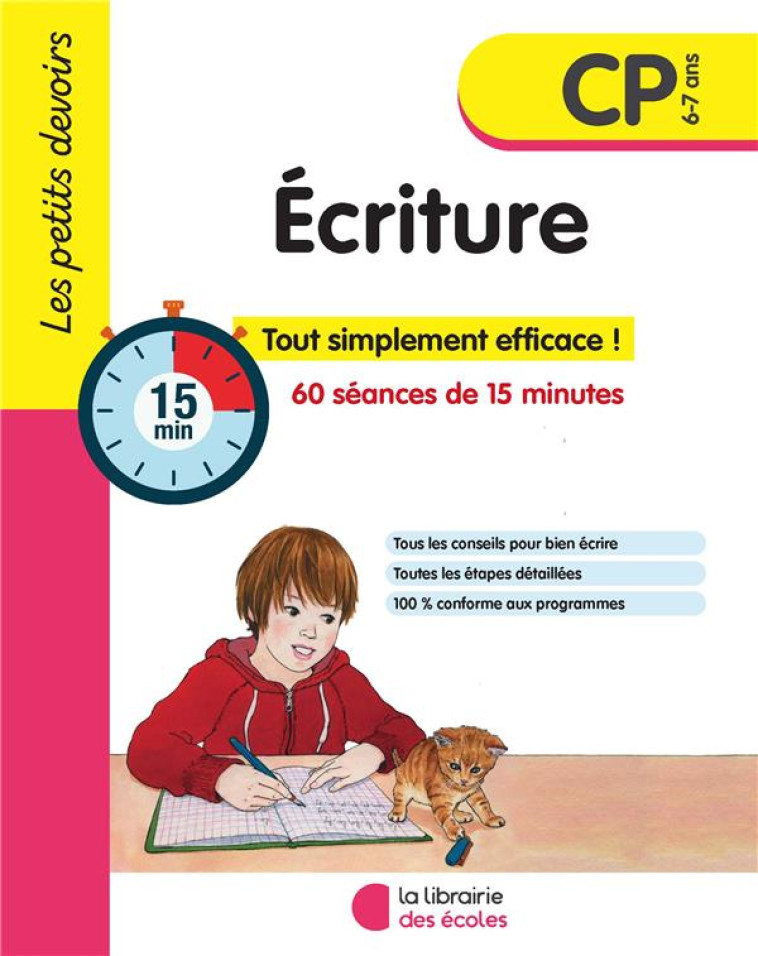 LES PETITS DEVOIRS - ECRITURE CP - GRAVIER/GUIGUI - ECOLES PARIS