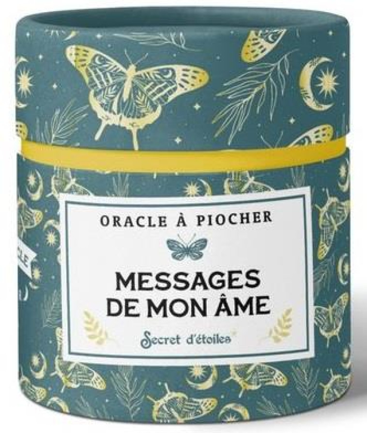 BOITE ORACLE  MESSAGES DE MON AME - 40 CARTES ORACLE - PANDORA HEARTS - NC