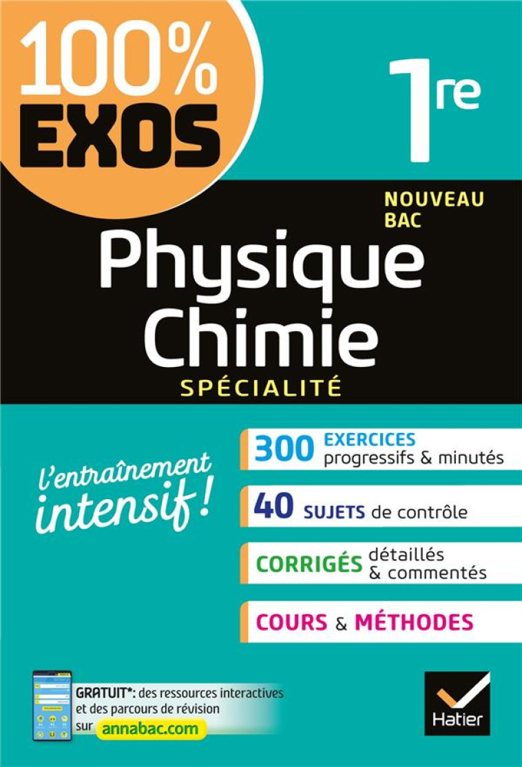 SPECIALITE PHYSIQUE CHIMIE 1RE 2019 - ALHALEL/FRERET - HATIER SCOLAIRE