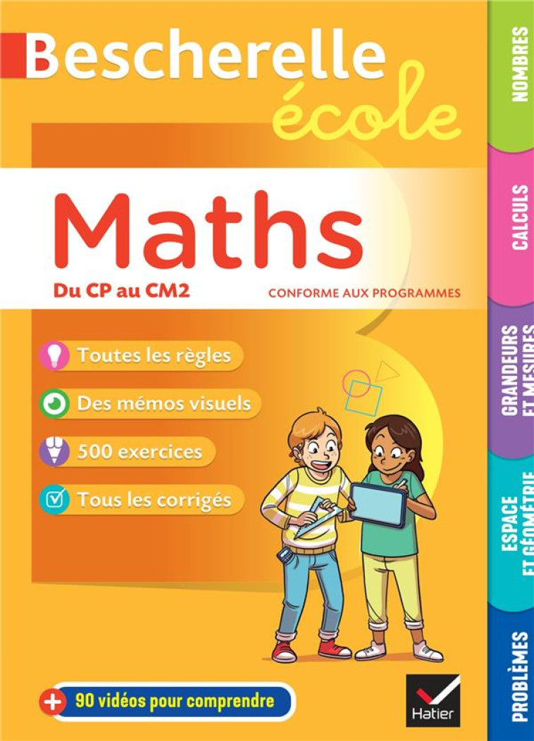 BESCHERELLE ECOLE MATHS - IDIARD/VALY - HATIER SCOLAIRE