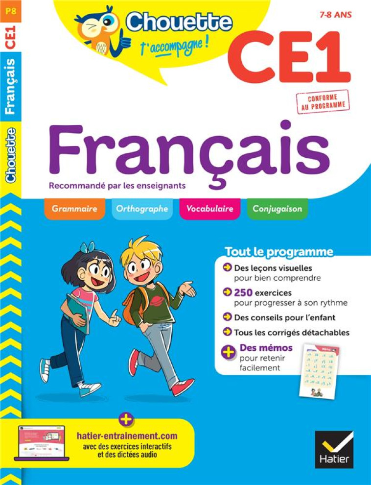 FRANCAIS CE1 ED 2022 - ESTEVE DOMINIQUE - HATIER SCOLAIRE