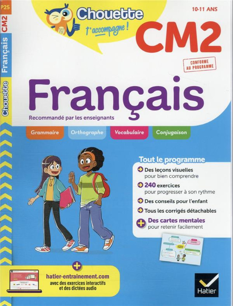 FRANCAIS CM2 ED 2022 - BARGE EVELYNE - HATIER SCOLAIRE