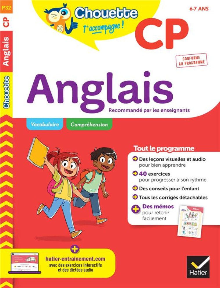 ANGLAIS CP ED 2022 - TOUATI/BAILY - HATIER SCOLAIRE