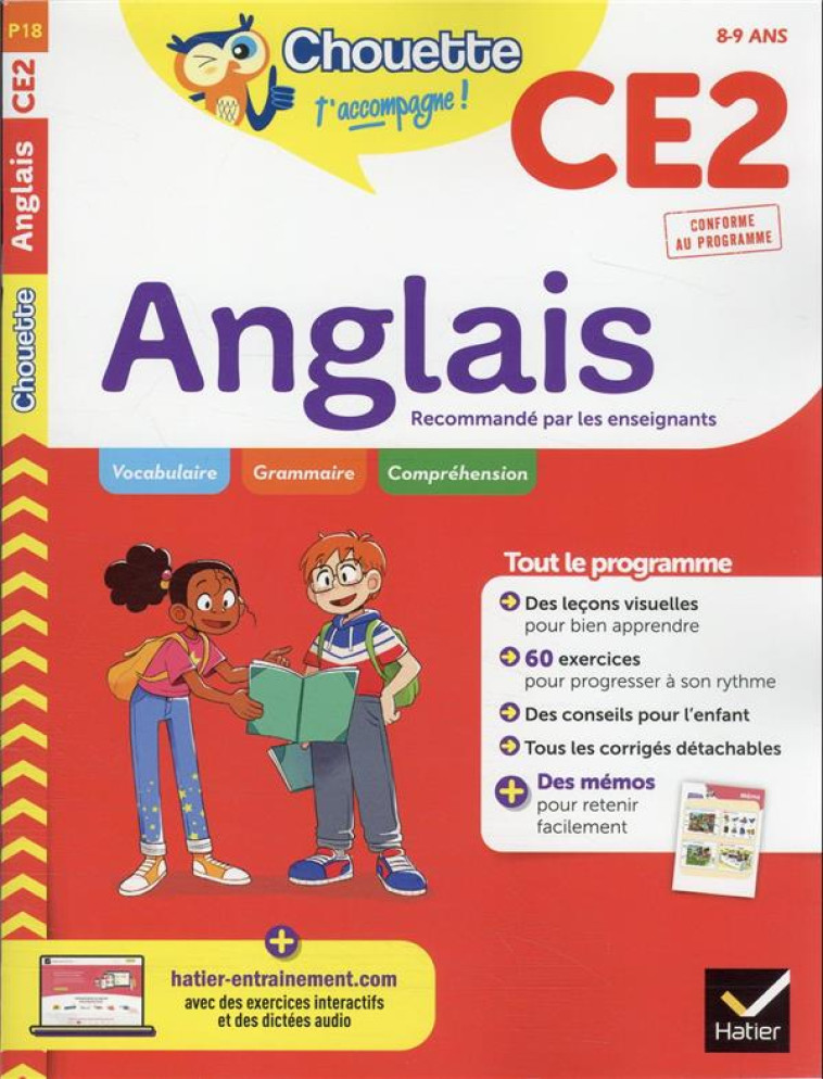 ANGLAIS CE2 ED 2022 - TOUATI/BEAUPERE - HATIER SCOLAIRE