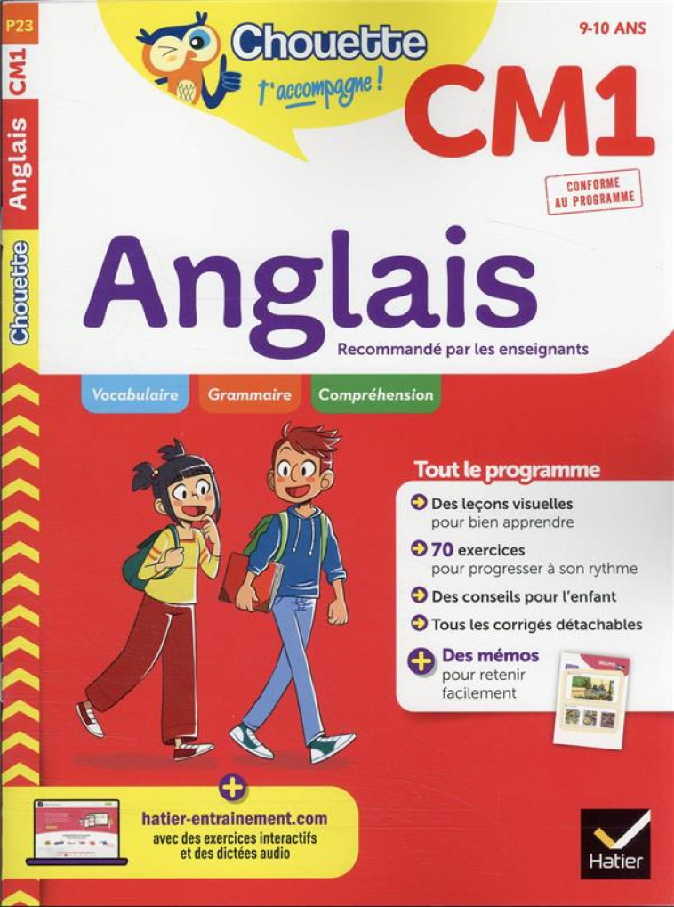 ANGLAIS CM1 ED 2022 - TOUATI CORINNE - HATIER SCOLAIRE