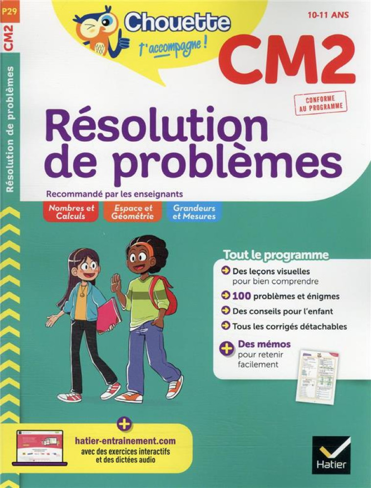 RESOLUTION DE PROBLEMES CM2 ED 2022 - BIA JEANNE - HATIER SCOLAIRE