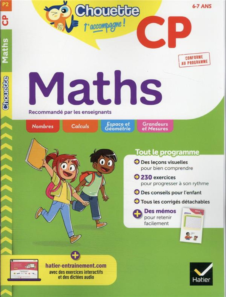 MATHS CP  ED 2022 - DOMERGUE/DOMINGIE - HATIER SCOLAIRE