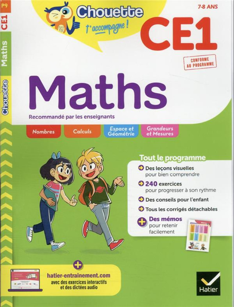 MATHS CE1 ED 2022 - DOMERGUE/DOMINGIE - HATIER SCOLAIRE