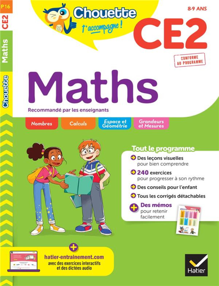 MATHS CE2 ED 2022 - DOMERGUE/DOMINGIE - HATIER SCOLAIRE